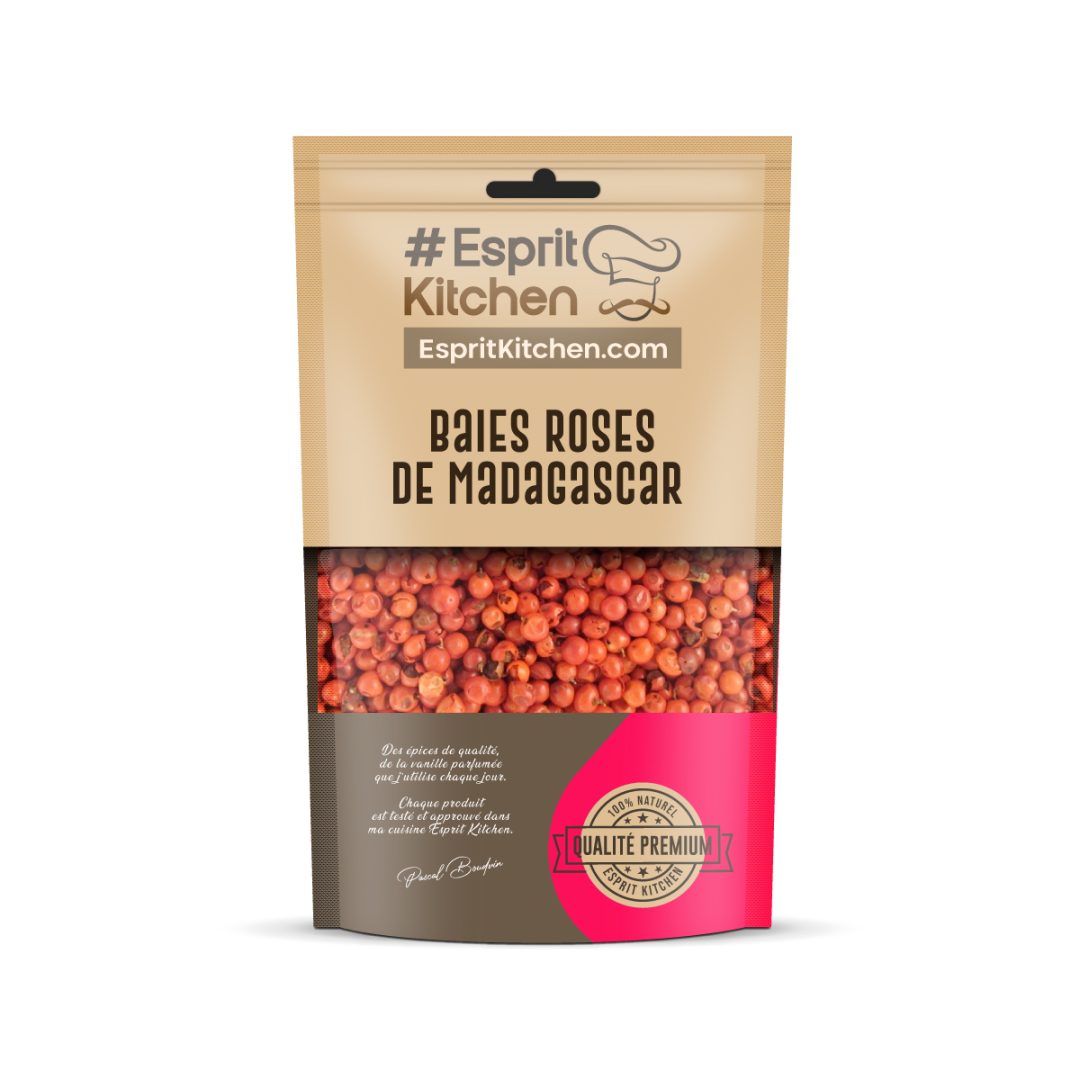 Baies Roses de Madagascar – Épice Douce et Aromatique – 100g