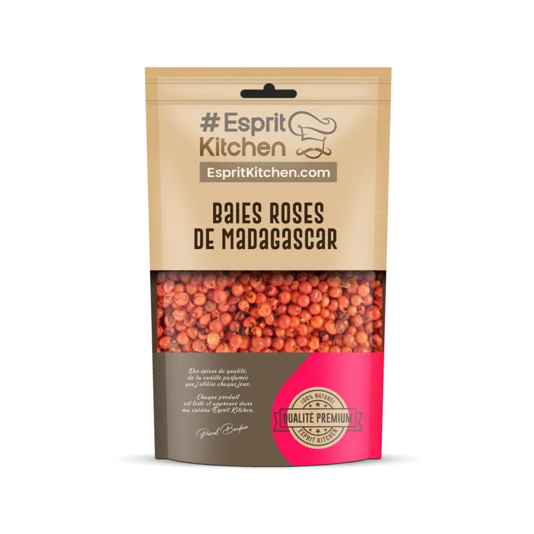 Baies Roses de Madagascar – Épice Douce et Aromatique – 100g