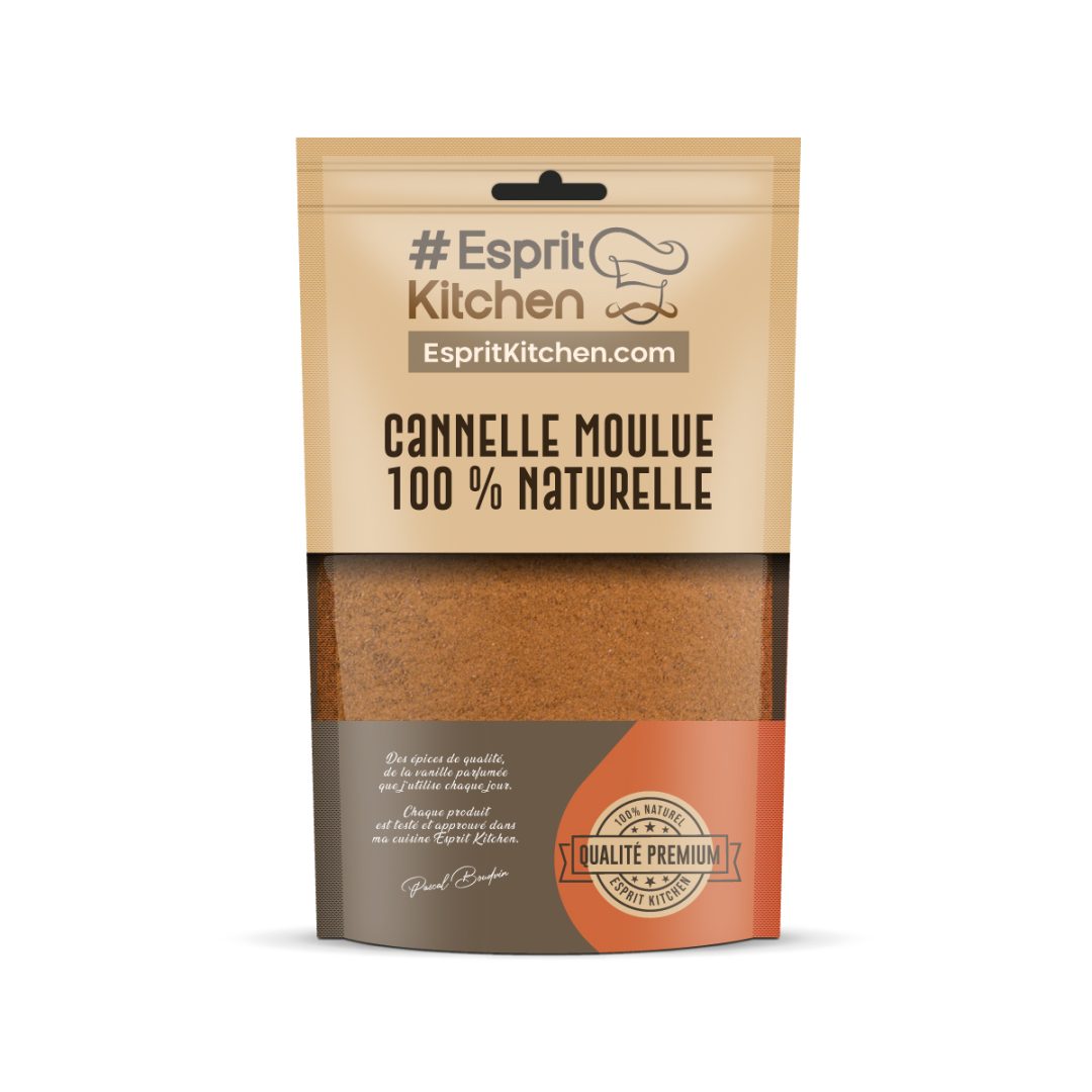 Cannelle Moulue 100 % Naturelle – Épice Gourmande et Aromatique – 100g