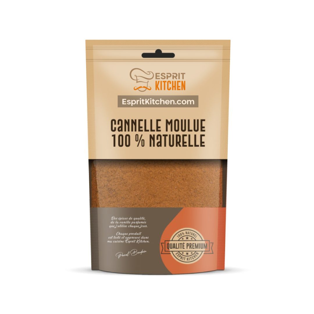 Cannelle Moulue 100 % Naturelle – Épice Gourmande et Aromatique – 100g