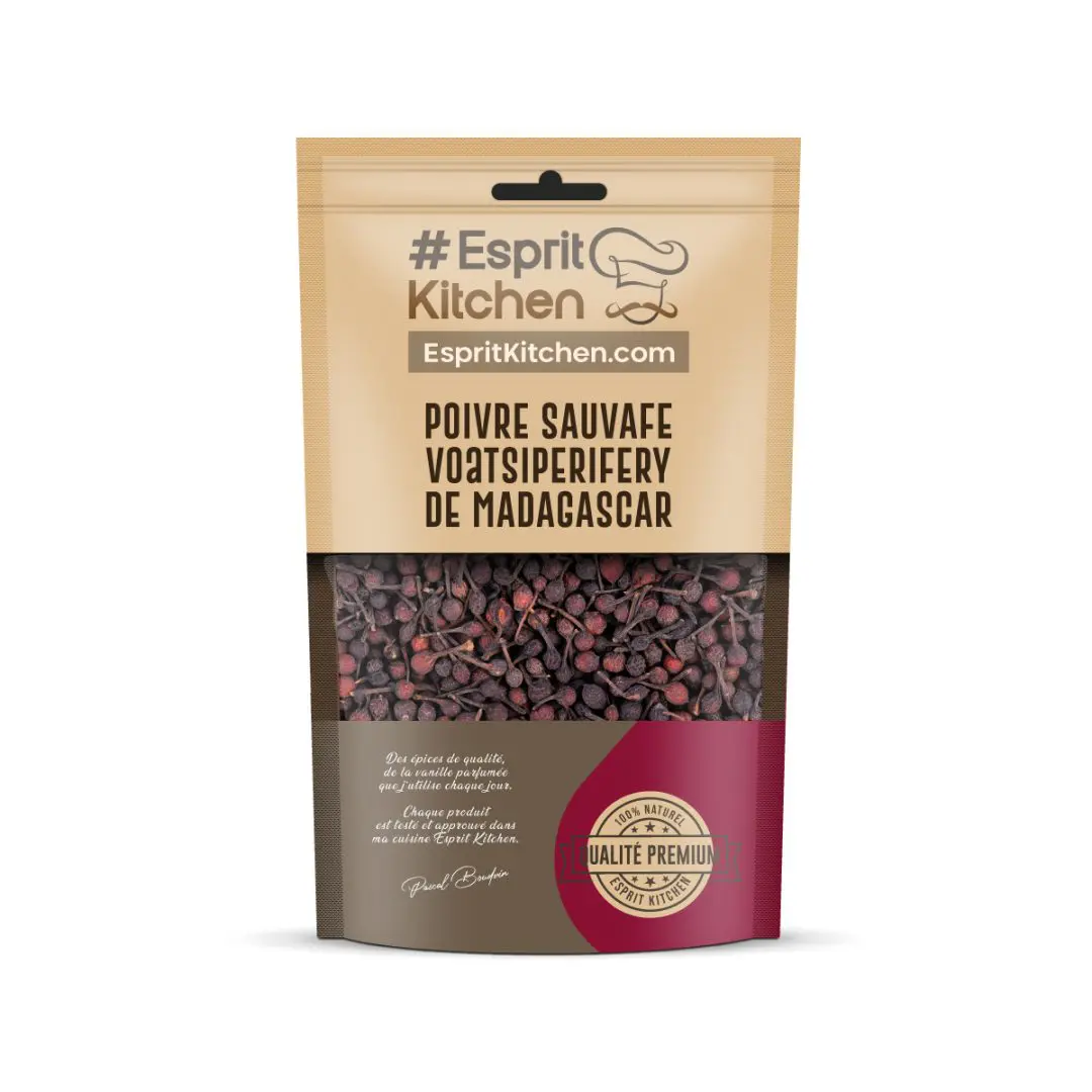 Poivre Sauvage Voatsiperifery de Madagascar – Épice Rare et Aromatique – 500g