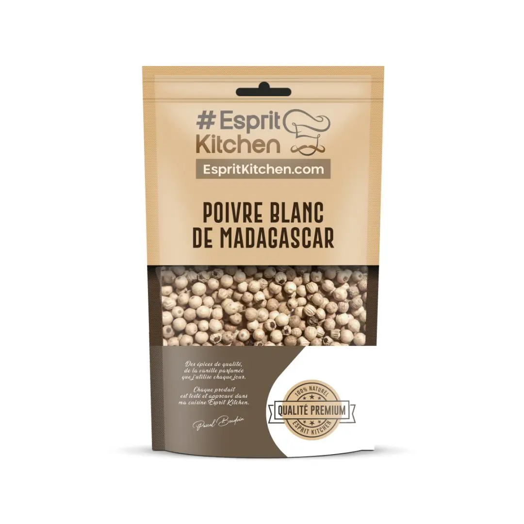 Poivre Blanc en Grains de Madagascar