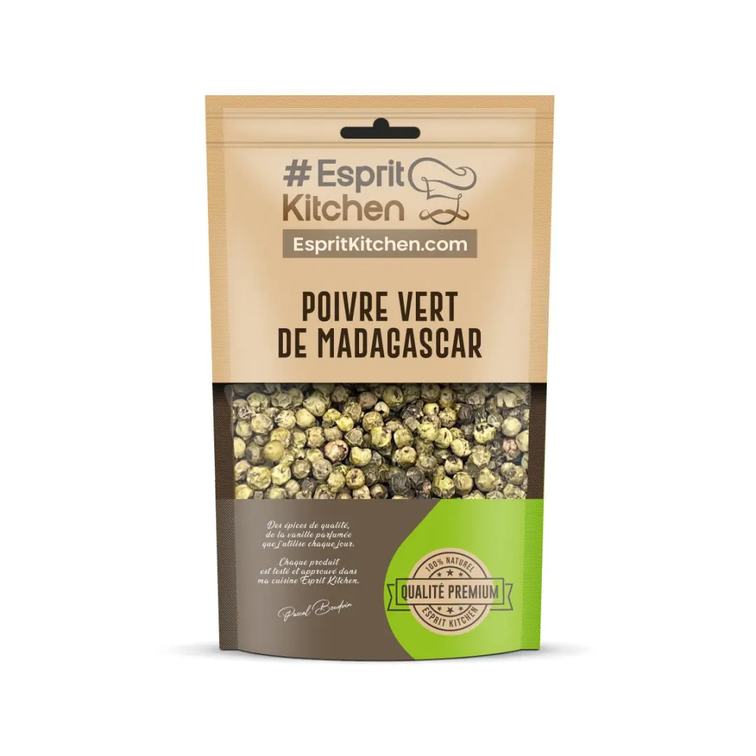 Poivre Vert en Grains de Madagascar