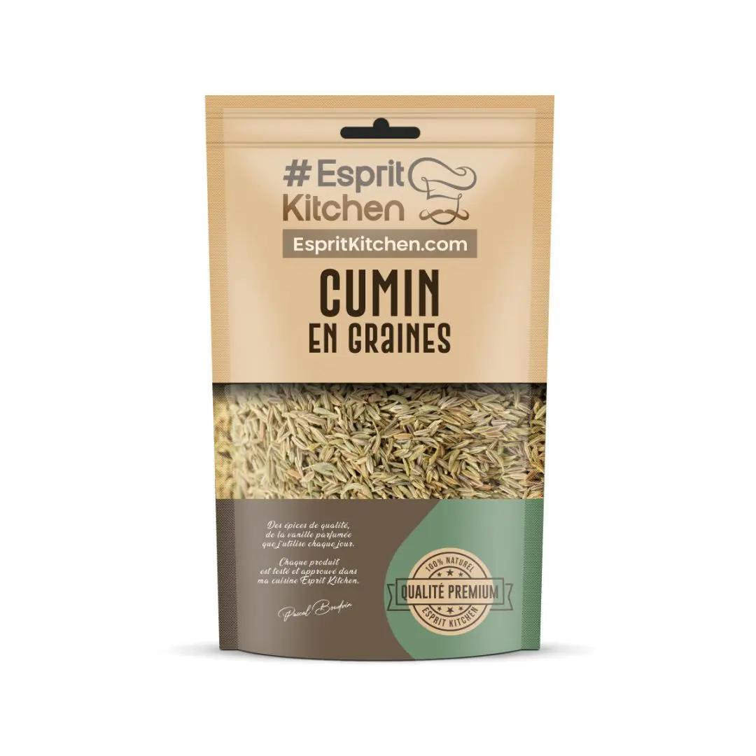 Cumin en graines – Épice authentique sélectionnée par Pascal -100g
