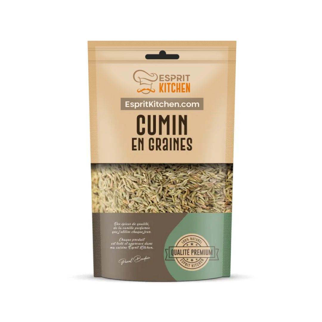 Cumin en graines – Épice authentique sélectionnée par Pascal – 100g