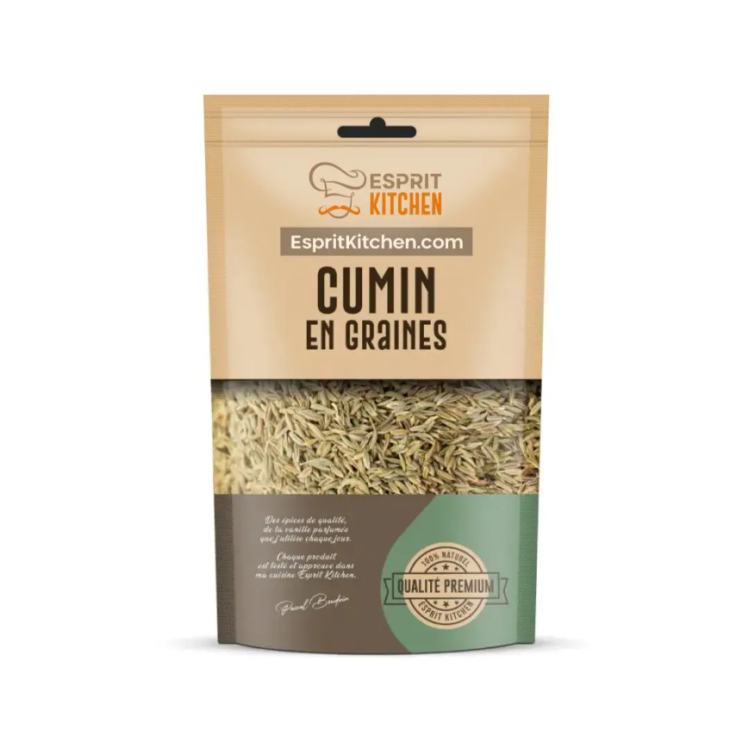 Cumin en graines – Épice authentique sélectionnée par Pascal – 100g