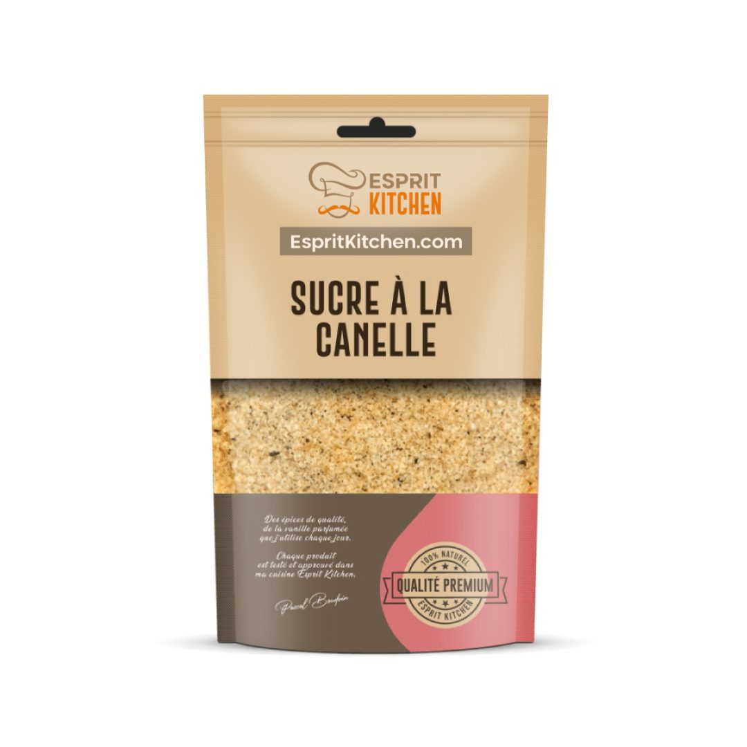 Sucre à la cannelle – Mélange raffiné et aromatique – 100g