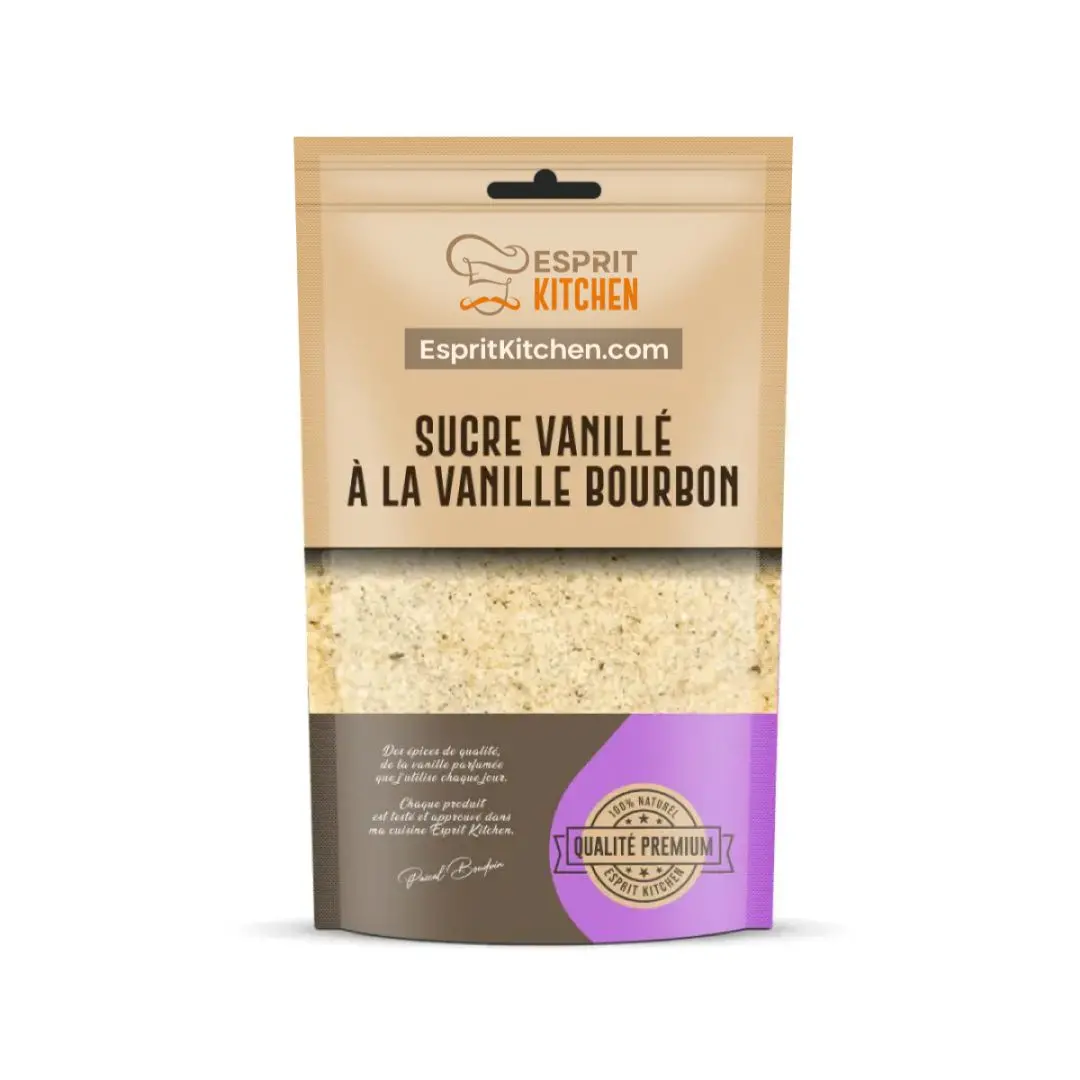 Sucre vanillé à la vanille Bourbon de Madagascar