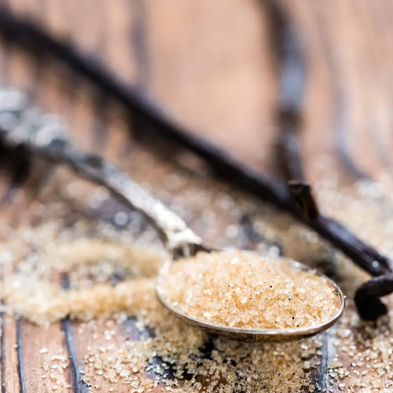 Sucre vanillé à la vanille Bourbon de Madagascar – 100 % naturel