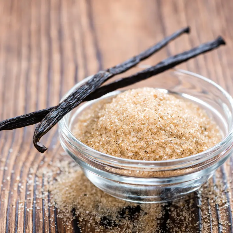 Sucre vanillé à la vanille Bourbon de Madagascar – 100 % naturel