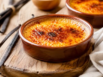 Crème brûlée à la vanille Bourbon