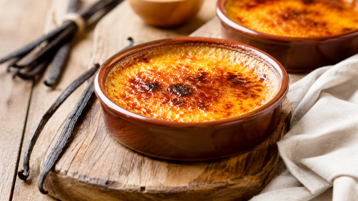 Crème brûlée à la vanille Bourbon