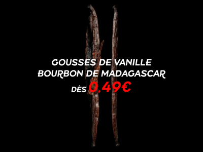 Gousse de vanille pas chère