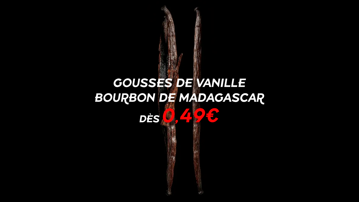 Gousse de vanille pas chère
